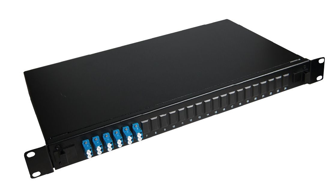Fibre patch panel 19