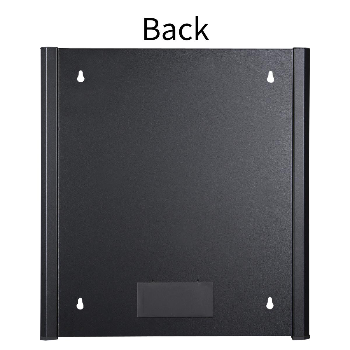 19'' 12U Rack Wall Mount 600  x 450 x 645mm - Black thumbnail