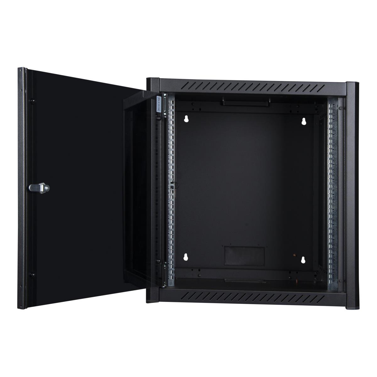 19'' 12U Rack Wall Mount 600  x 450 x 645mm - Black thumbnail
