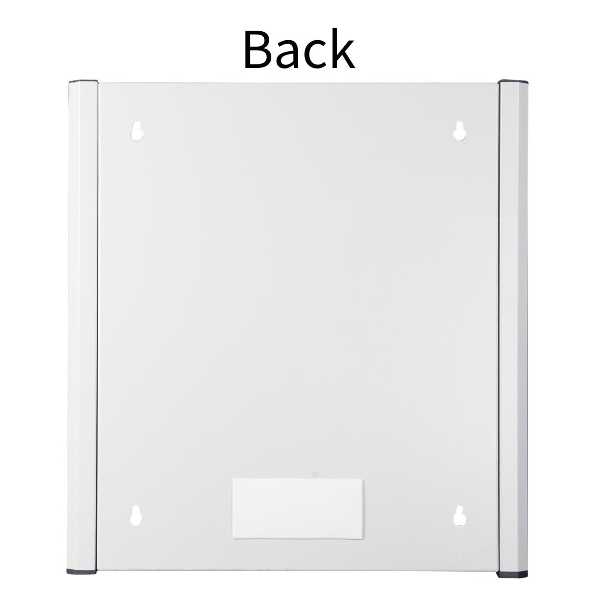 19'' 12U Rack Wall Mount 600  x 450 x 645mm - White thumbnail