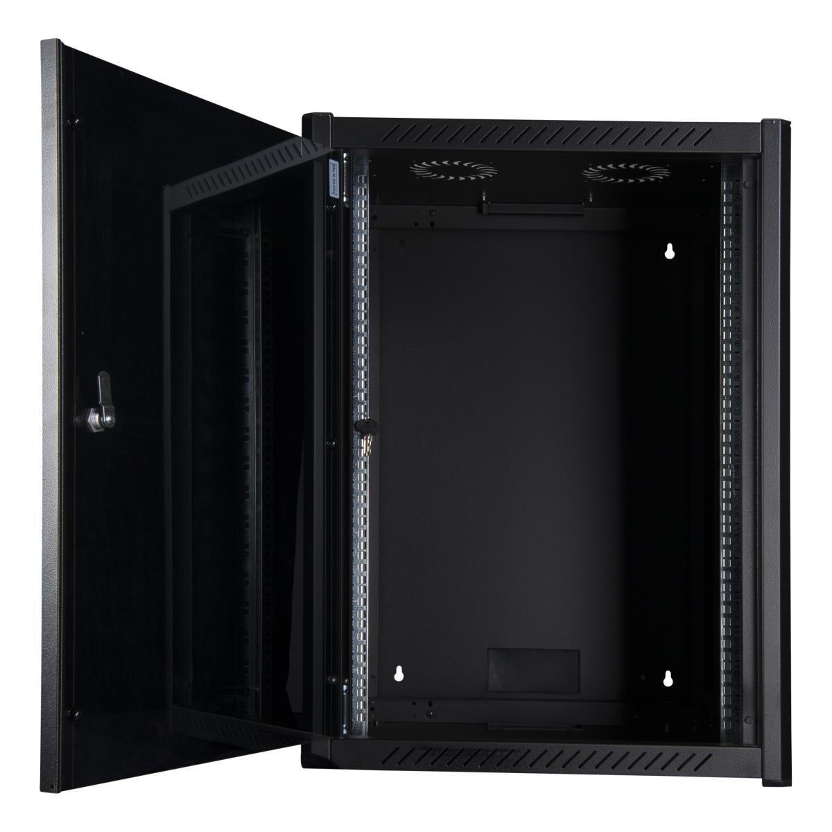 19'' 16U Rack Wall Mount Pro  600 x 560 x 823mm - Black thumbnail