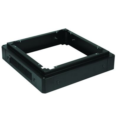 W=800 D=800 H=100mm PLINTH  MODULE BLACK thumbnail