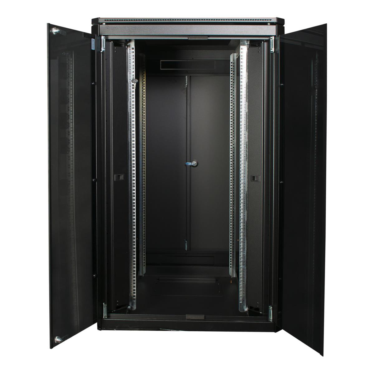 19'' 26U Rack Cabinet 800 x  800 x 1342mm Data Line -  Black thumbnail