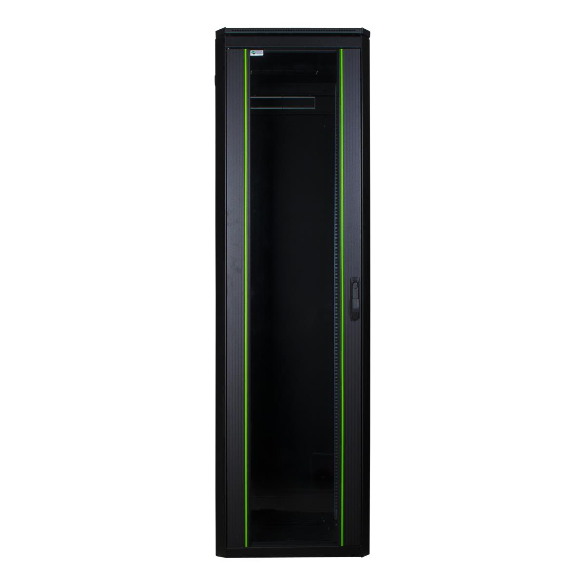 19'' 42U Rack Cabinet 600 x  600 x 2053mm Data Line -  Black thumbnail