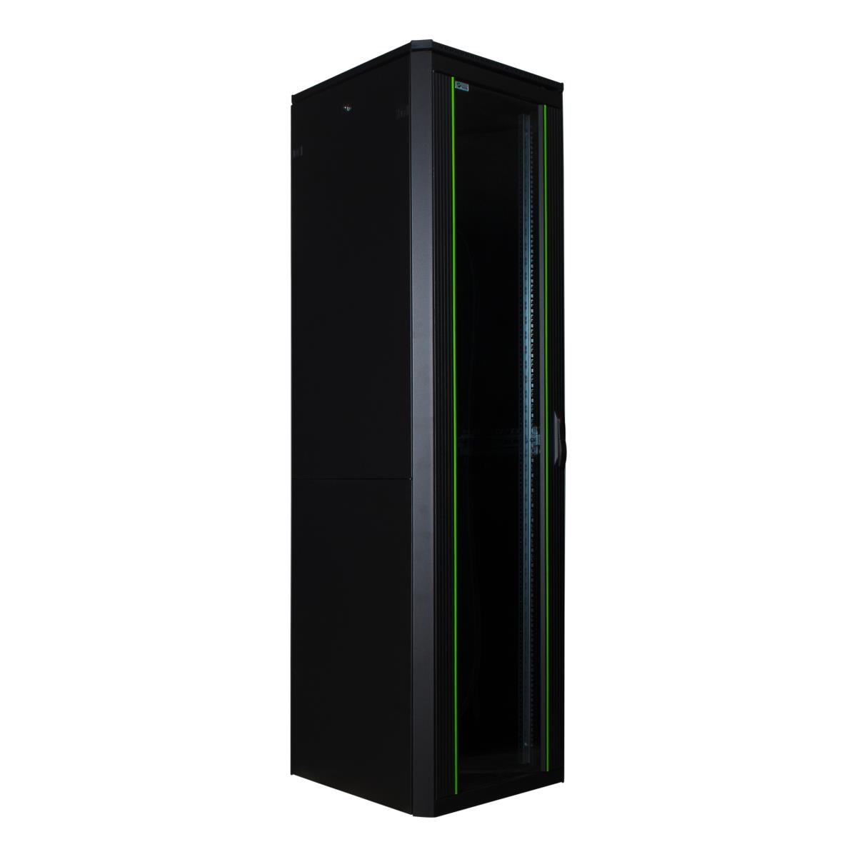 19'' 42U Rack Cabinet 600 x  600 x 2053mm Data Line -  Black thumbnail