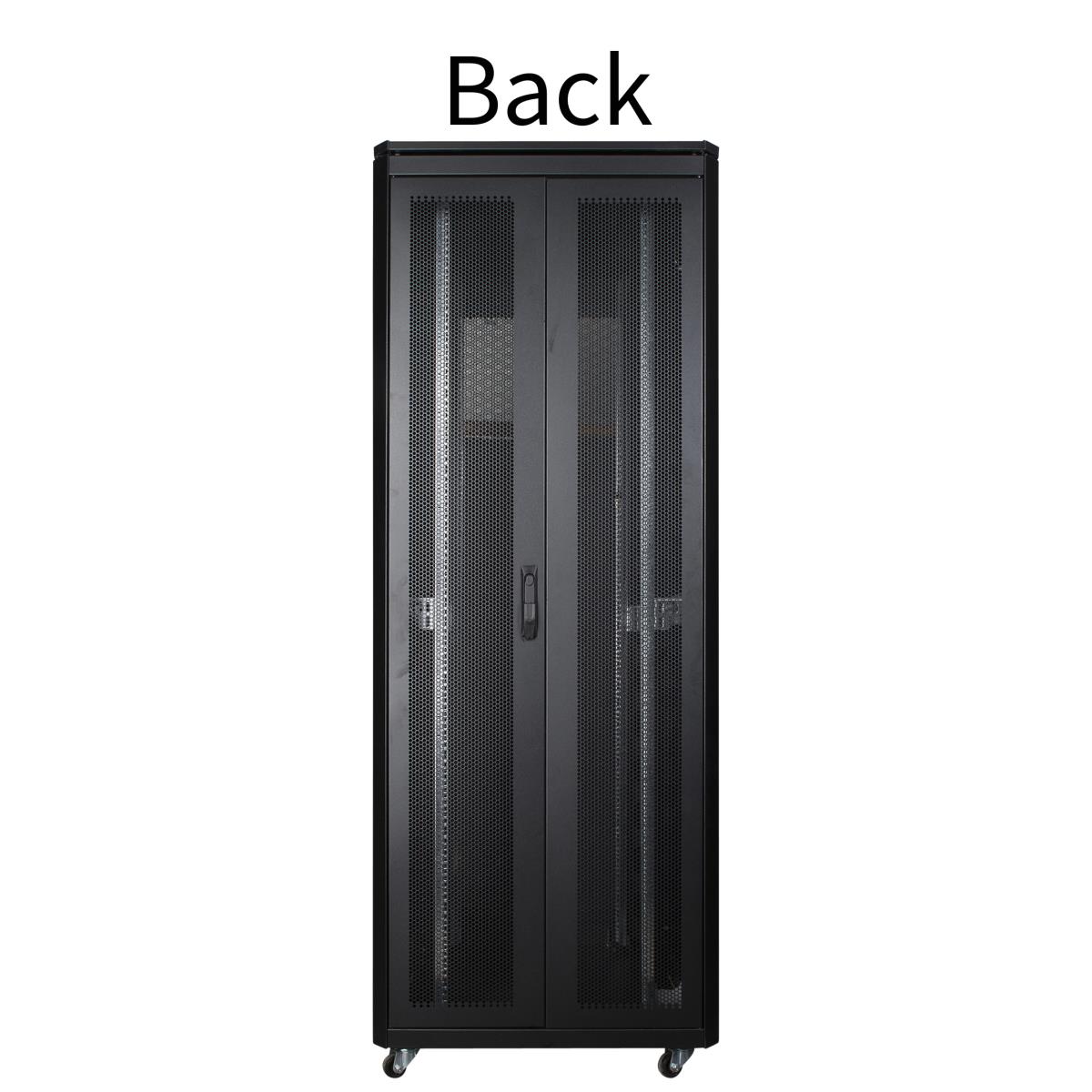 19'' 42U Rack Cabinet 800 x  1200 x 2053mm Server Line -  Black thumbnail