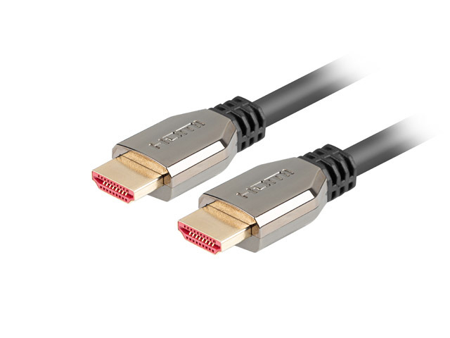 EU Product - HDMI M/M V2.1 Kabel 1,8m 8K 60Hz schwarz thumbnail