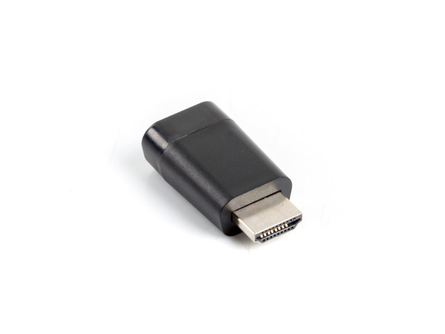 EU Product - HDMI-A(M)->VGA(F) Adapter schwarz thumbnail