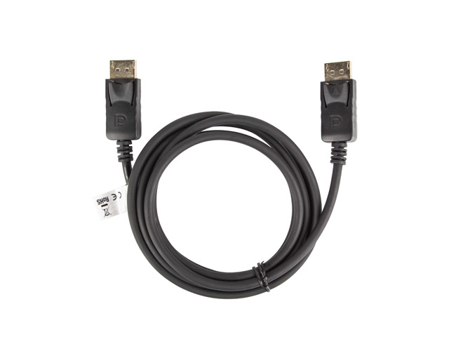 EU Product - Displayport M/M 19 PIN V1.2 Kabel 1,8m 4K schwarz thumbnail