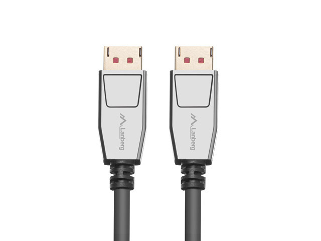 EU Product - Displayport M/M 20 PIN V1.4 Kabel 1,8m 8K 60Hz sw thumbnail