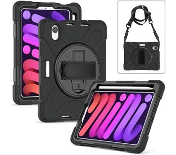 Apple iPad Mini 6/7 Wolverine case with Screen - Black thumbnail