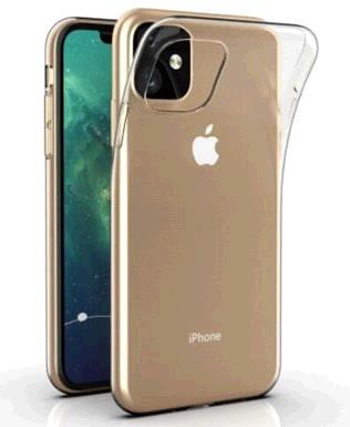 Apple iPhone 11 Clear Gel case thumbnail