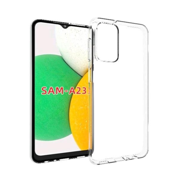 Samsung A23 Clear Gel case thumbnail