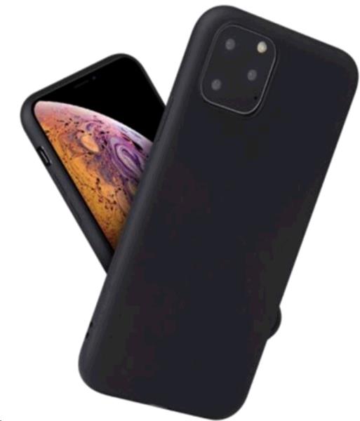 Apple iPhone 11 Pro Max Matte Silicone - Black thumbnail