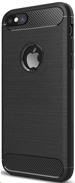 Apple iPhone 7/8 Brushed Silicone Case- Black thumbnail