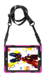 Apple iPad 10.2 Wolverine case with Screen - Pink thumbnail