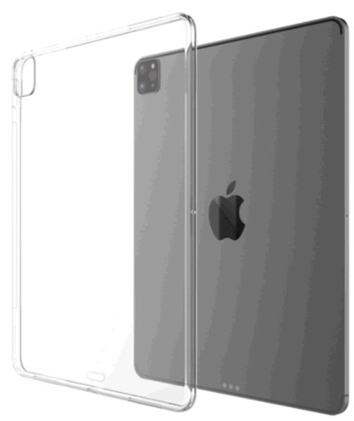 Apple iPad Pro 12.9 3rd Gen Clear Gel Case thumbnail