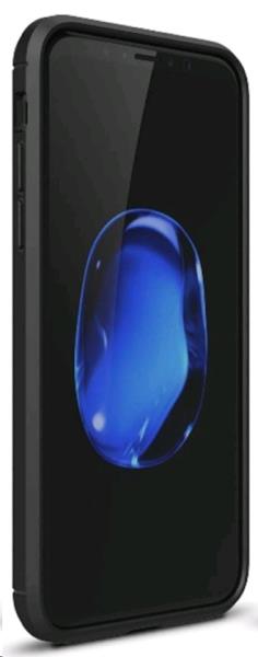 Apple iPhone 12 Pro Max Brushed Silicone - Black thumbnail