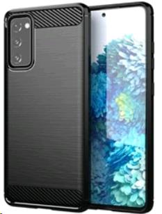 Samsung S20 FE Brushed Silicone Case- Black thumbnail