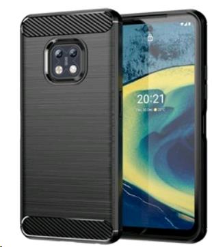 Nokia XR20 Brushed Silicone Case- Black thumbnail