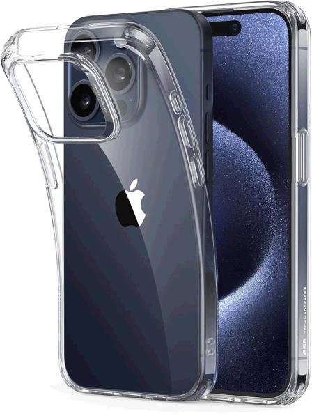 Apple iPhone 15 Matte Clear Case thumbnail