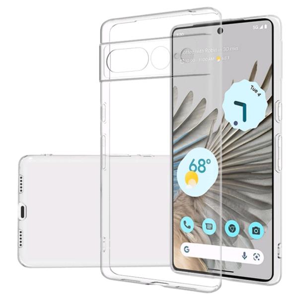 Google Pixel 7A Clear Gel Case thumbnail