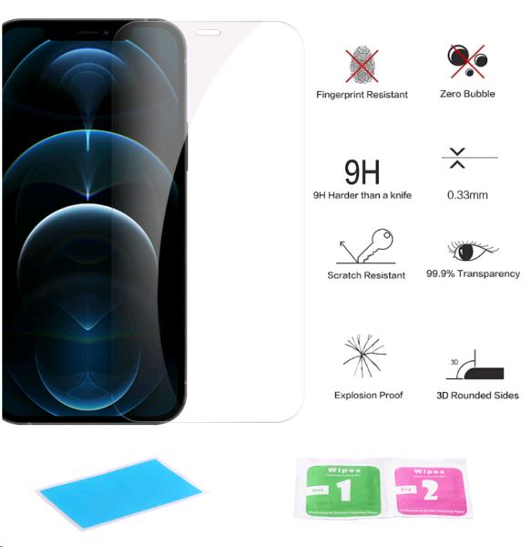 Apple iPhone 15 Pro Max / 15 Plus 2D Tempered Glass With Installation Tool thumbnail