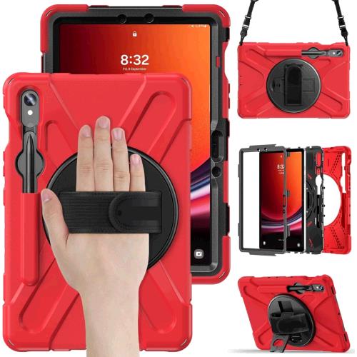 Samsung Tab S9 FE S8 S7 Wolverine Case with Screen Red thumbnail