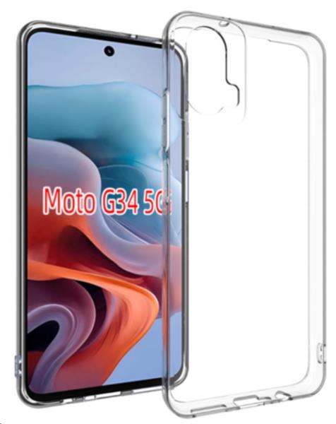 Motorola G34 Clear Gel thumbnail