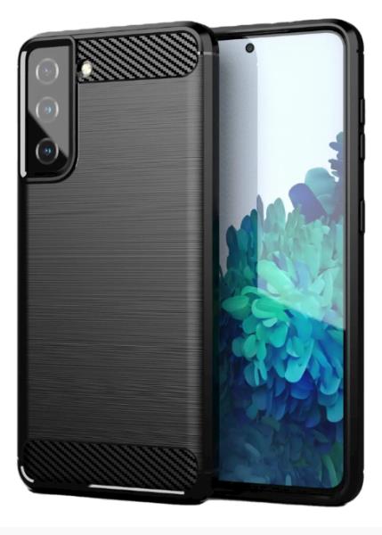 Samsung S7 Brushed Silicone Case- Black thumbnail