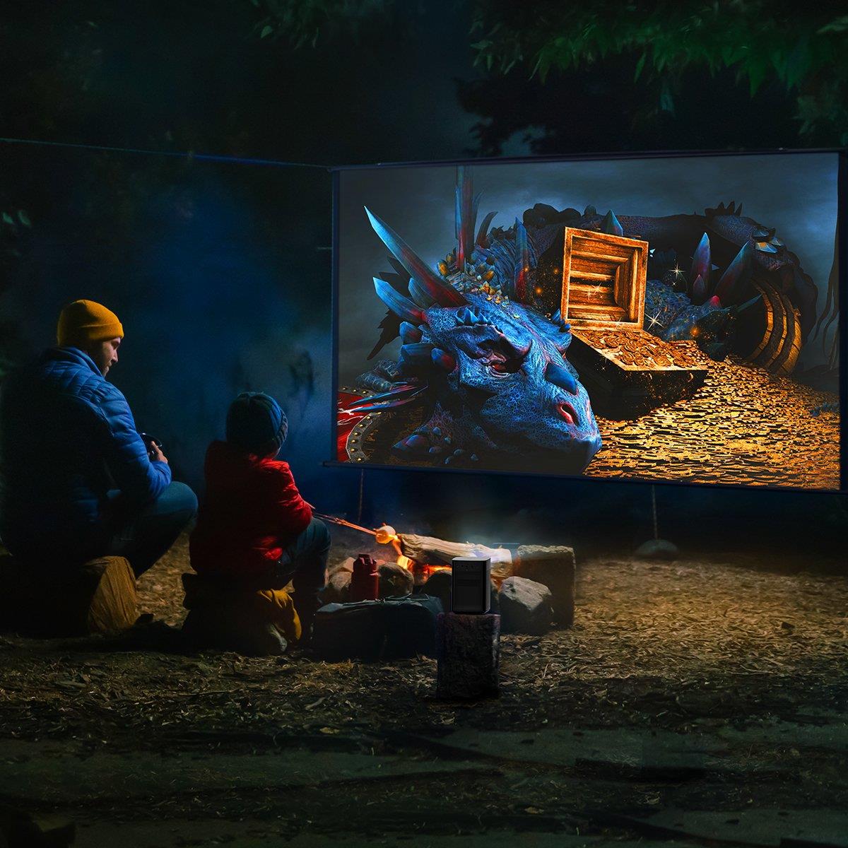 XGIMI Halo+ data projector Standard throw projector 900 ANSI lumens DLP 1080p (1920x1080) 3D Grey thumbnail
