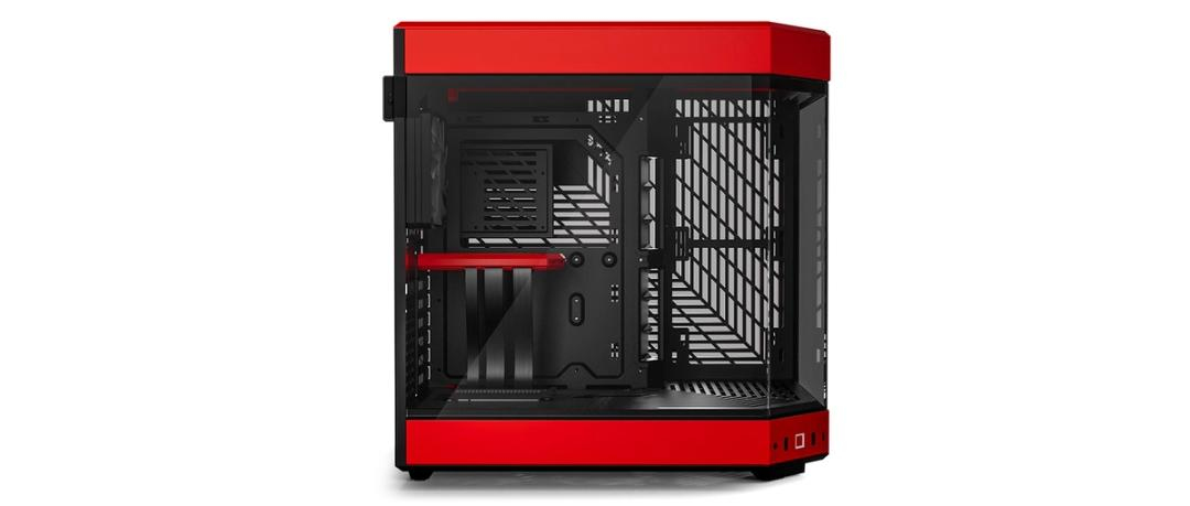 Y60 MID TOWER CASE RED thumbnail