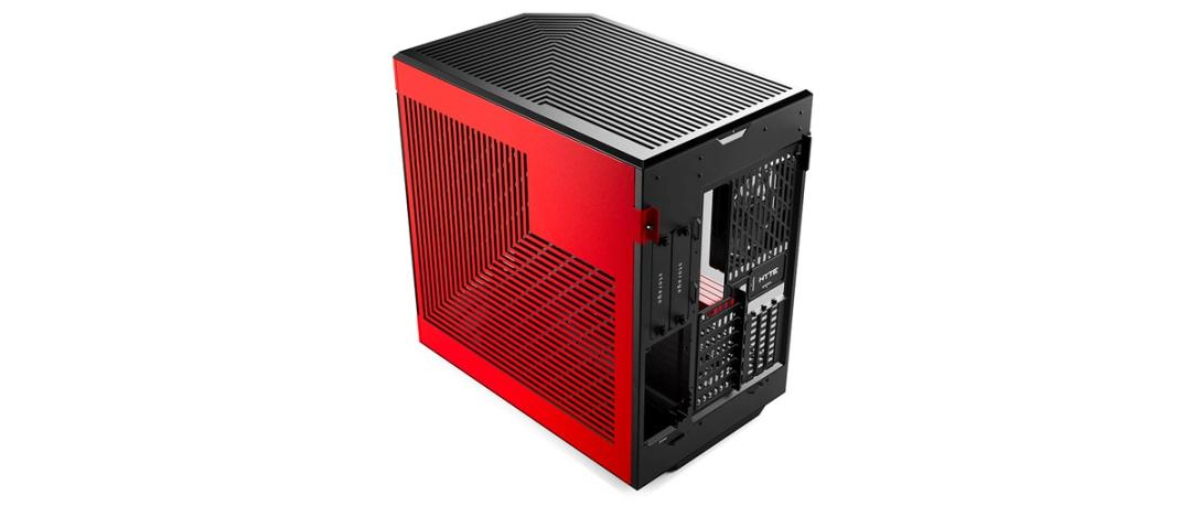 Y60 MID TOWER CASE RED thumbnail