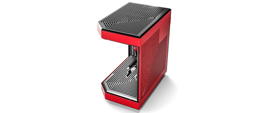 Y60 MID TOWER CASE RED thumbnail