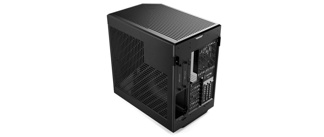 Y60 Dual Chamber Mid-Tower ATX Case - Black thumbnail