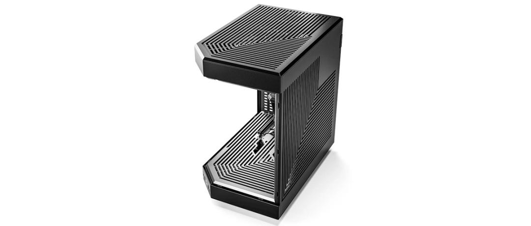 Y60 Dual Chamber Mid-Tower ATX Case - Black thumbnail