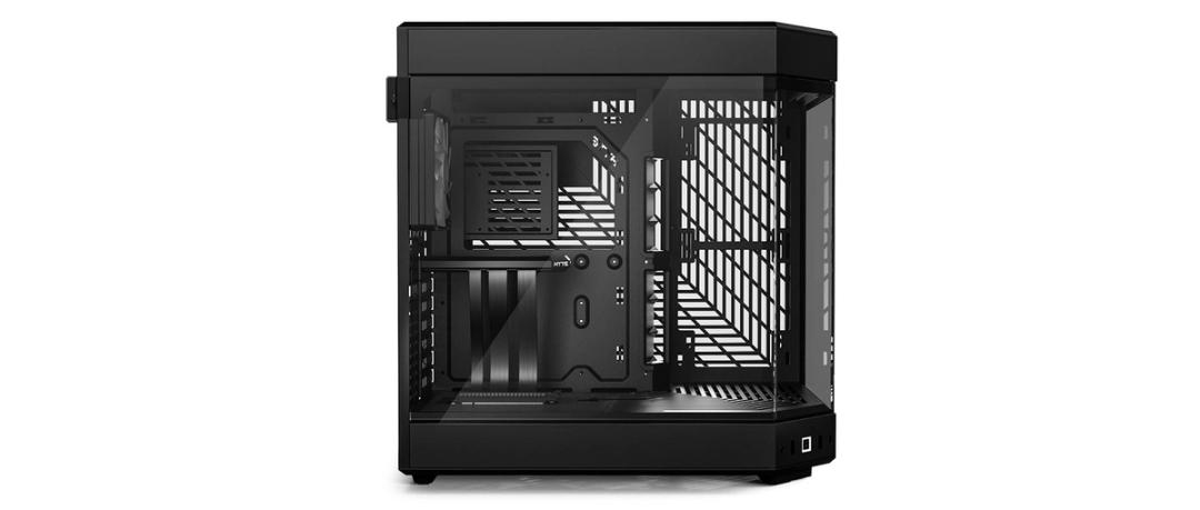 Y60 Dual Chamber Mid-Tower ATX Case - Black thumbnail