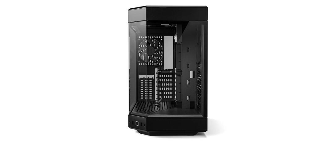 Y60 Dual Chamber Mid-Tower ATX Case - Black thumbnail