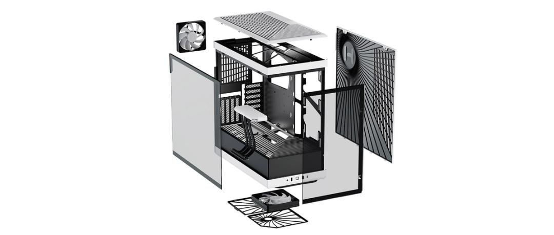 Y40 Mid-Tower ATX Case - White thumbnail