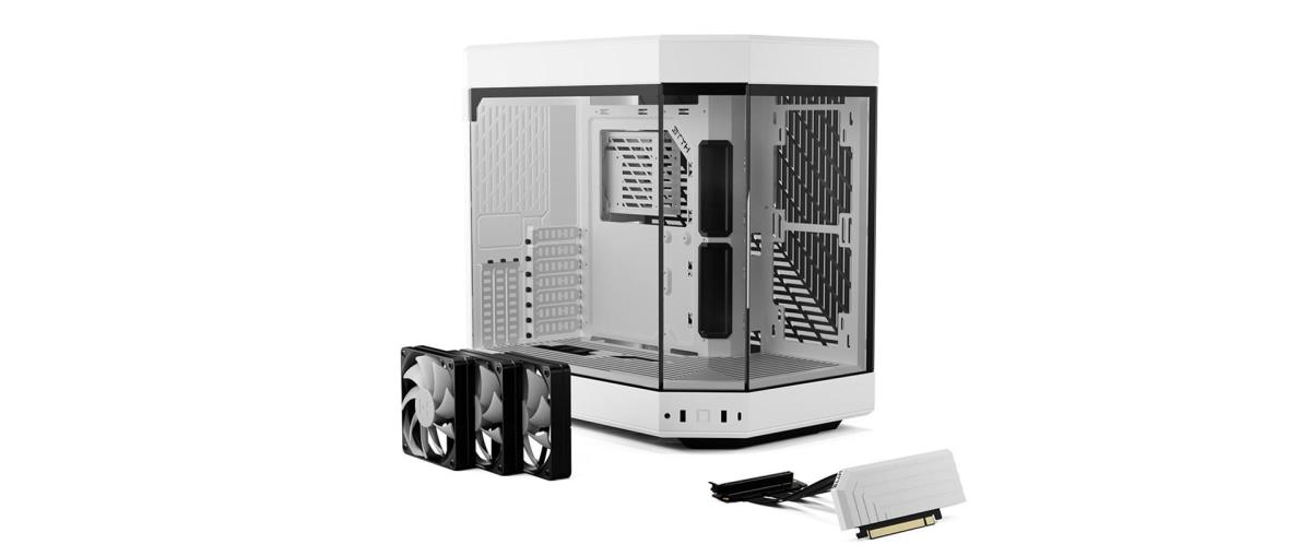 HYTE CS- -Y60-WW computer case Midi Tower White thumbnail