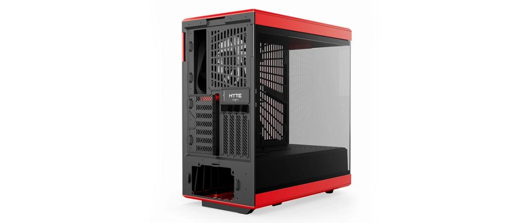 Y40 MID TOWER CASE RED thumbnail