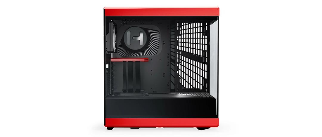 Y40 MID TOWER CASE RED thumbnail