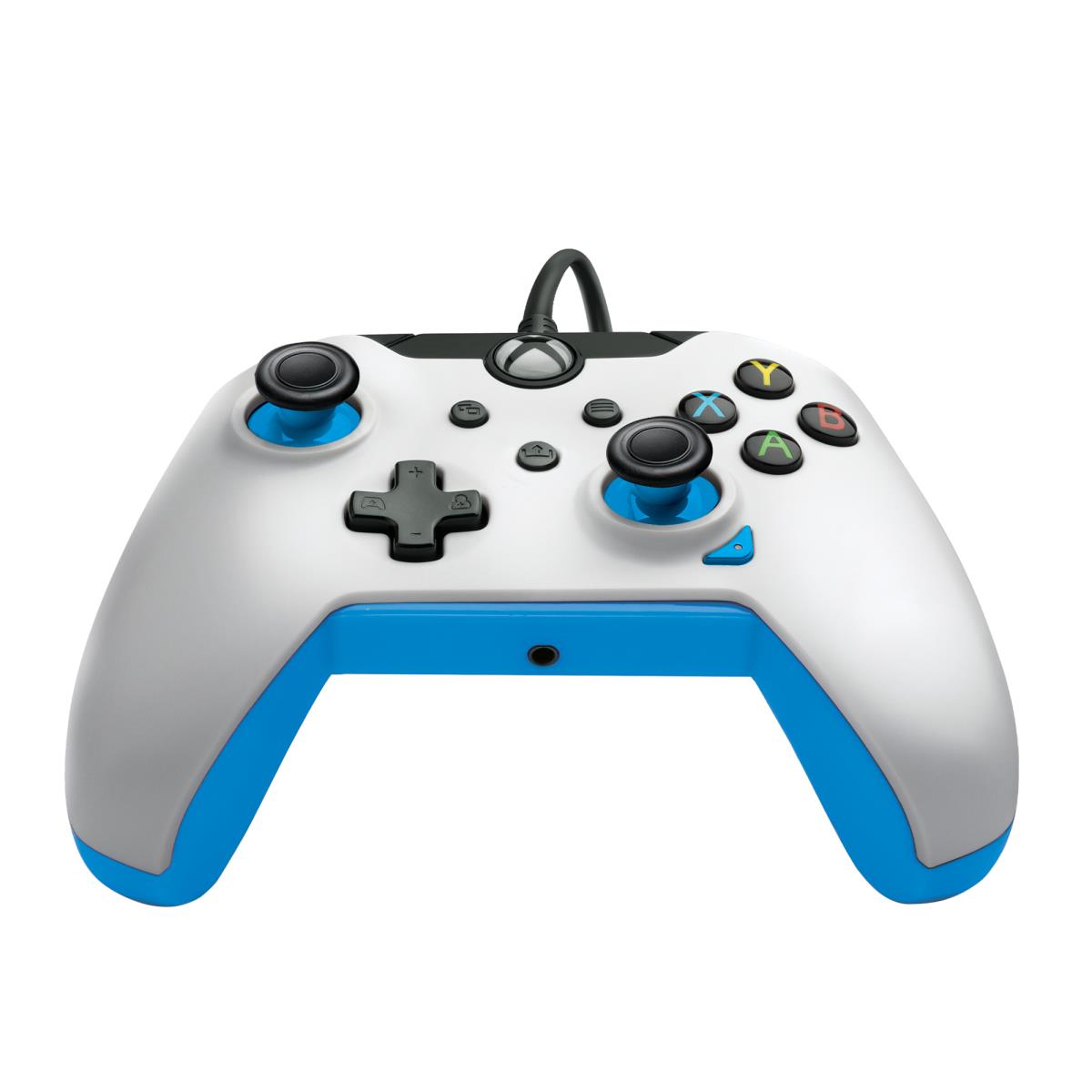PDP Wired Controller: Ion White - Xbox Series X|S, Xbox One, Xbox, Windows 10/11 thumbnail