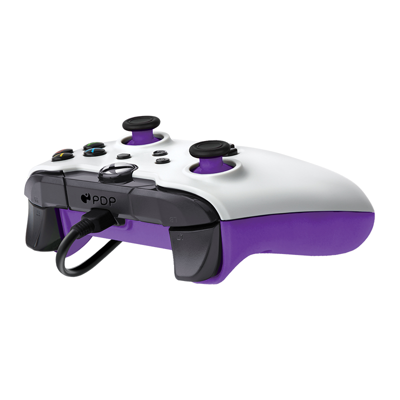 PDP 049-012-WPR Gaming Controller Purple, White USB Gamepad Analogue / Digital PC, Xbox, Xbox One X, thumbnail