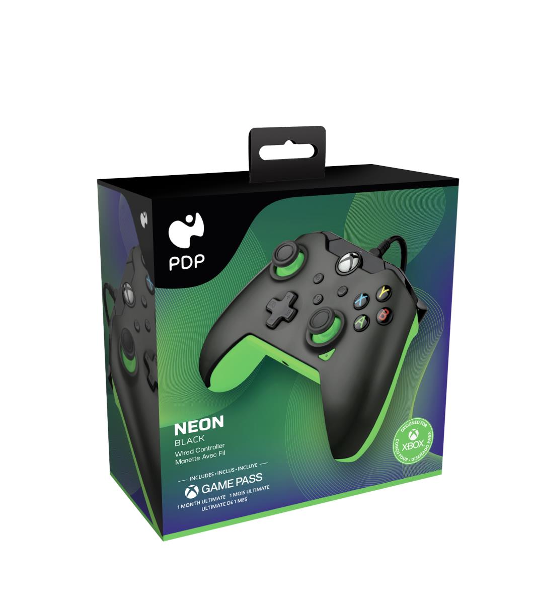 Neon Black Controller For Xbox Series X/s And Pc thumbnail