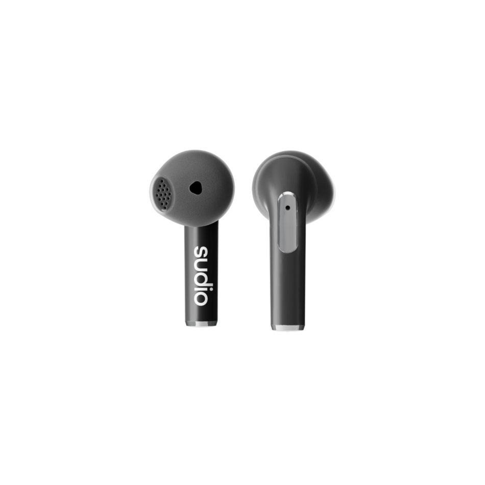 Sudio N2BLK headphones/headset True Wireless Stereo (TWS) In-ear Calls/Music USB Type-C Bluetooth Bl thumbnail