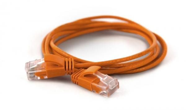 EU Product - Patchkabel UTP  CAT6a           d=2,8mm  1,50m orange thumbnail