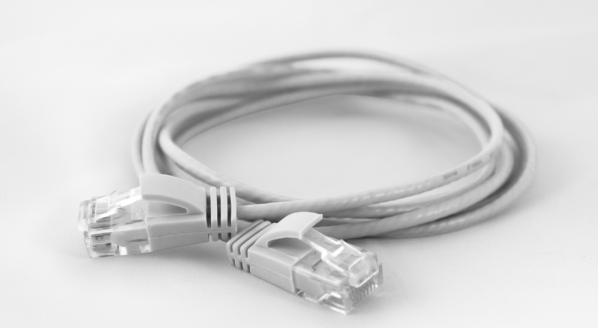 EU Product - Patchkabel UTP  CAT6a           d=2,8mm  0,25m wei� thumbnail