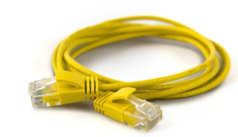 EU Product - Patchkabel UTP  CAT6a           d=2,8mm  0,10m gelb thumbnail