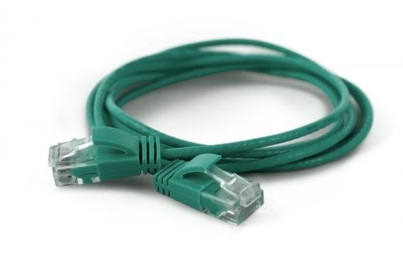 EU Product - Patchkabel UTP  CAT6a           d=2,8mm  0,50m gr�n thumbnail
